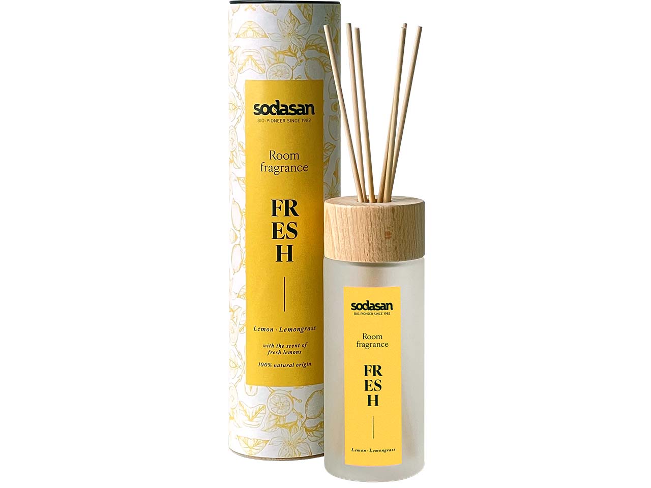 Sodasan Raumduft "FRESH" mit Lemon und Lemongrass, 200 ml