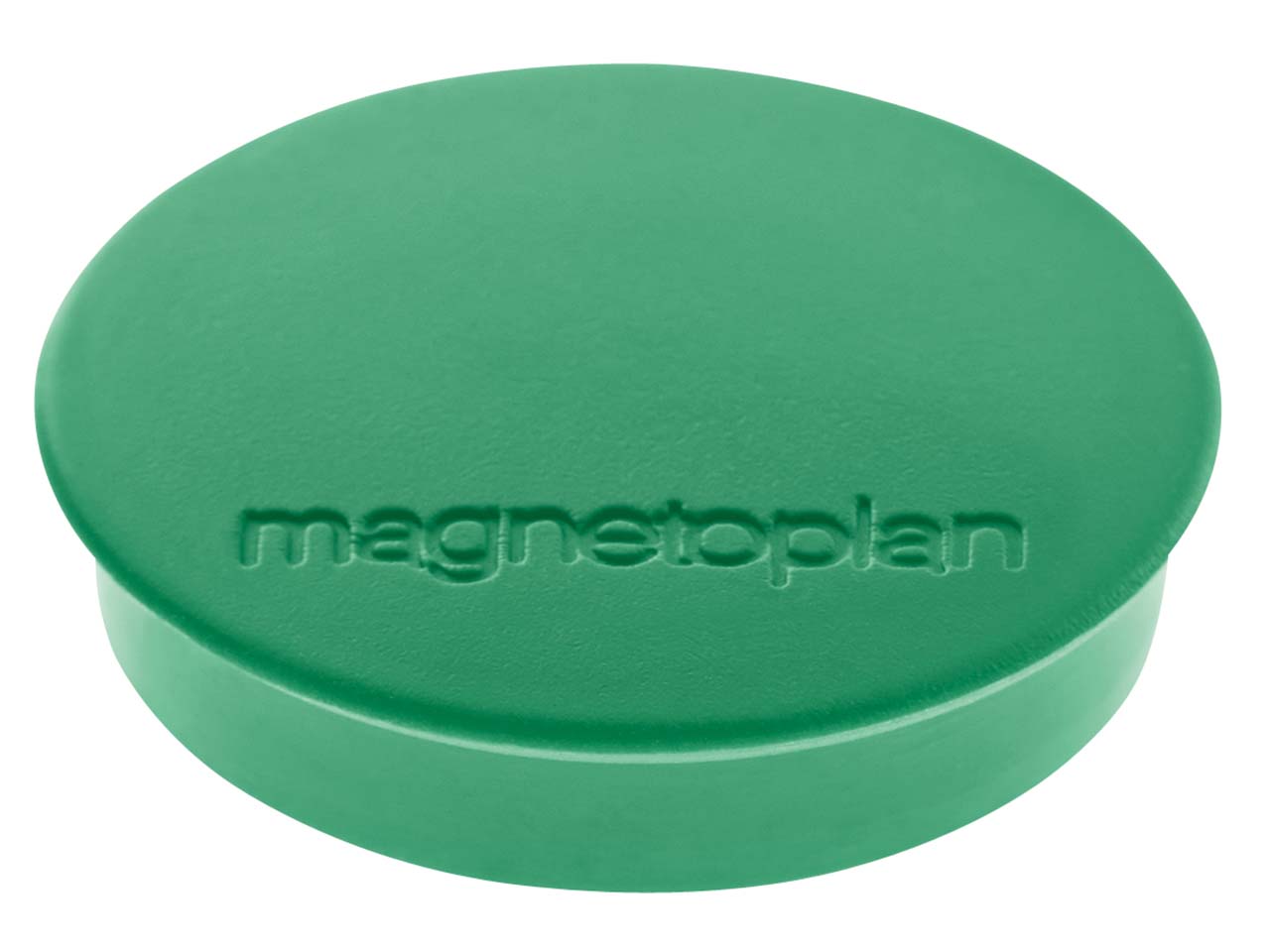 10 magnetoplan Magnete 'Discofix standard' grün