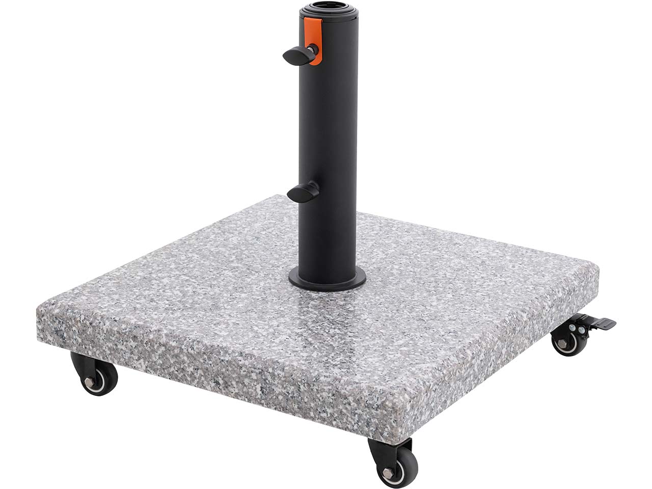 doppler Rollsockel "myZone" aus Granit, 40 kg