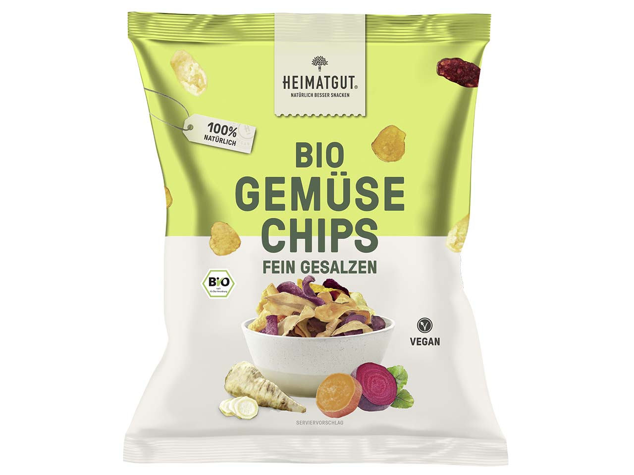 HEIMATGUT Bio-Gemüse-Chips 100 g