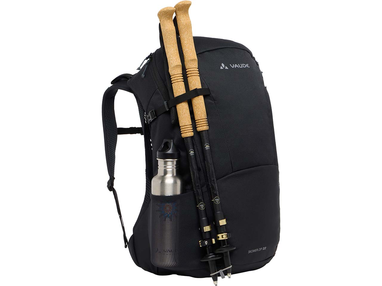 VAUDE Damen-Rucksack "Skomer Zip 22" mit frauenspezifischer Konstruktion, black