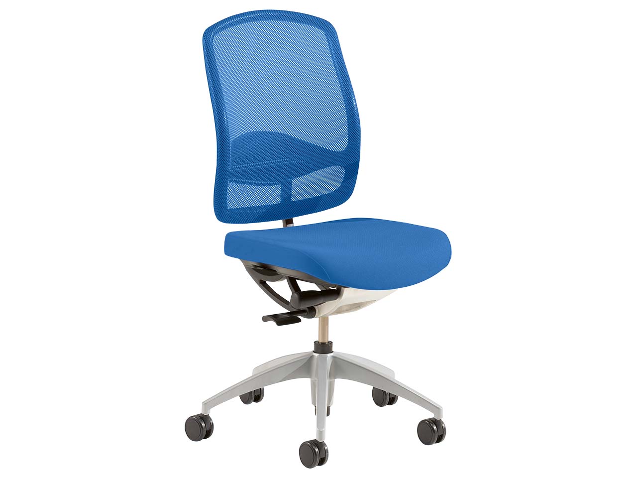 Topstar Bürodrehstuhl "Med Art 10" ohne Armlehnen blau