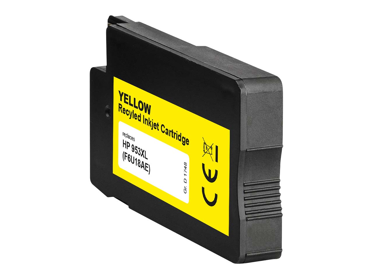 memo Tintenpatrone ersetzt HP F6U18AE, Nr. 953XL gelb