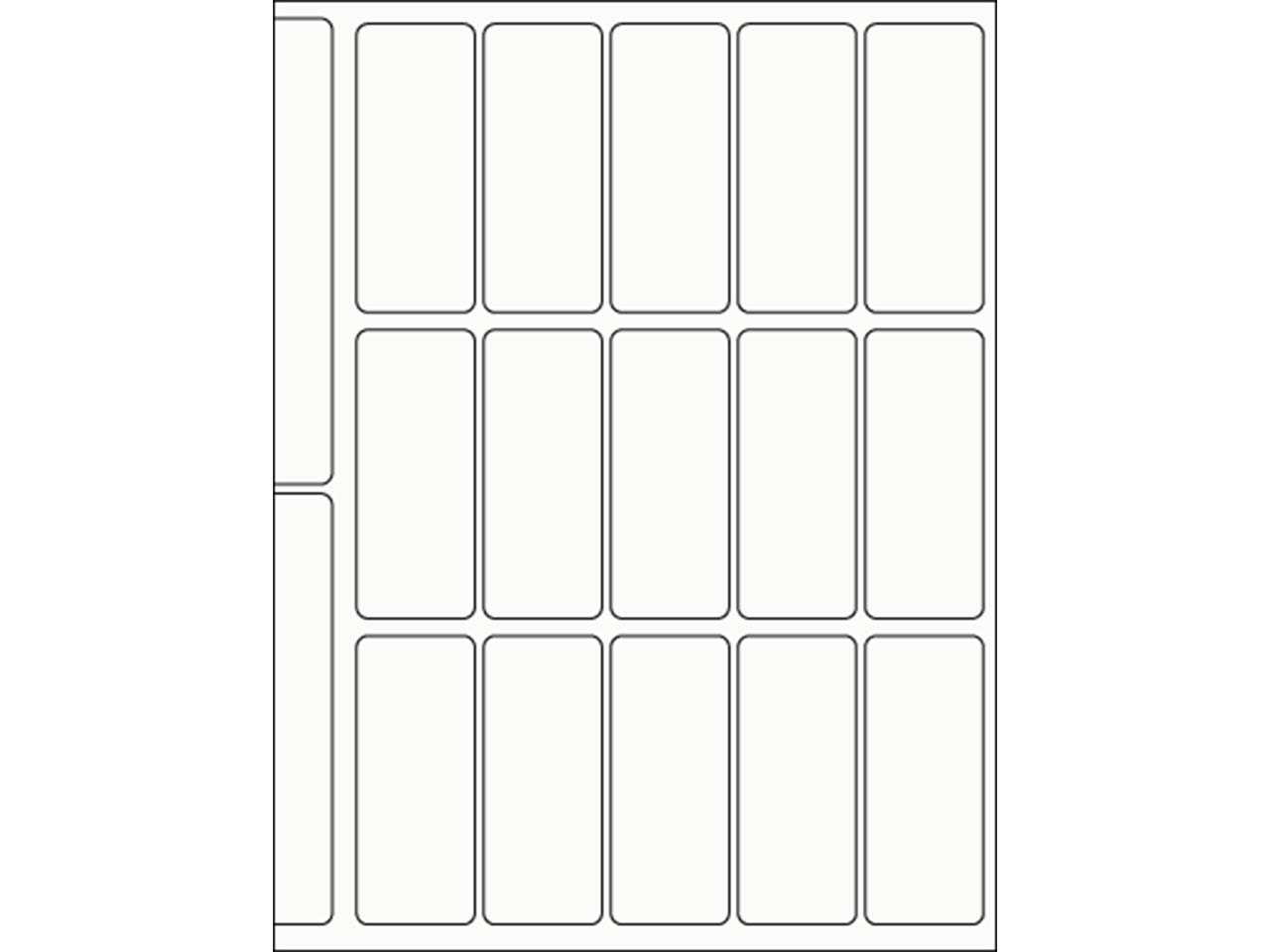 300 Etiketten 20 x 50 mm