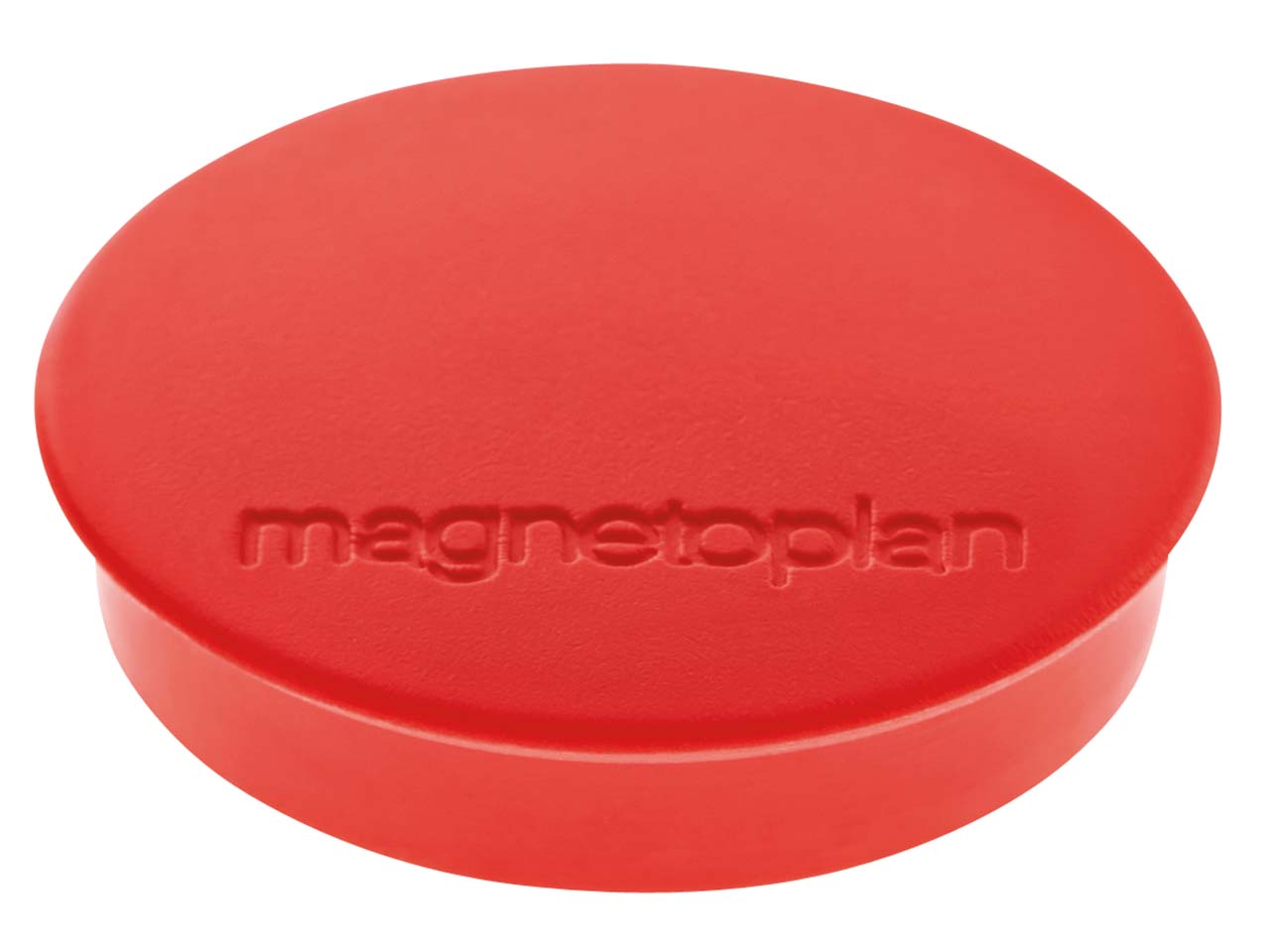 10 magnetoplan Magnete 'Discofix standard' rot