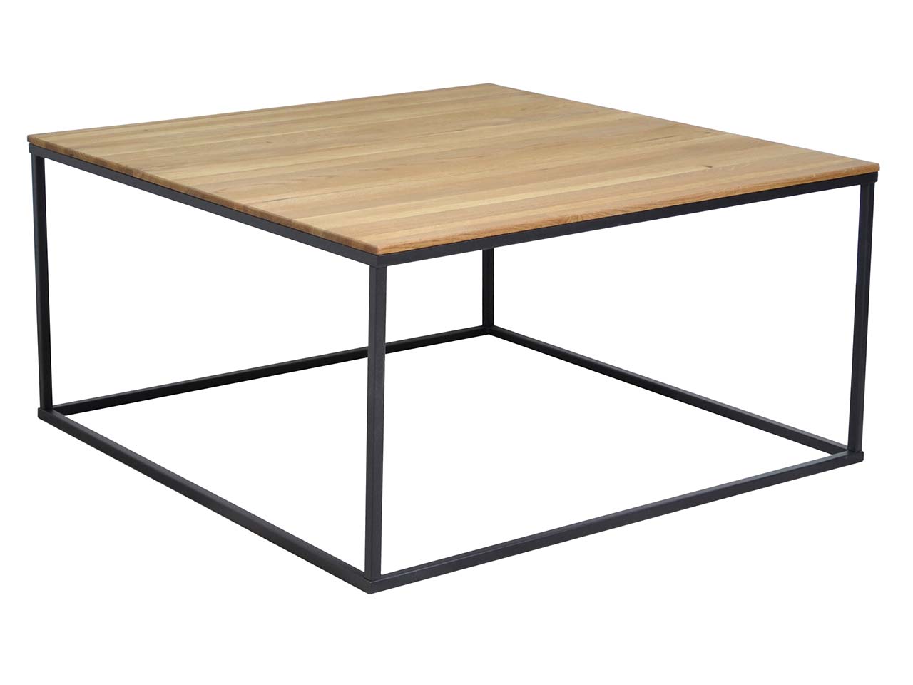 Couchtisch 'Malu', Wildeiche, 75 x 40 x 75 cm