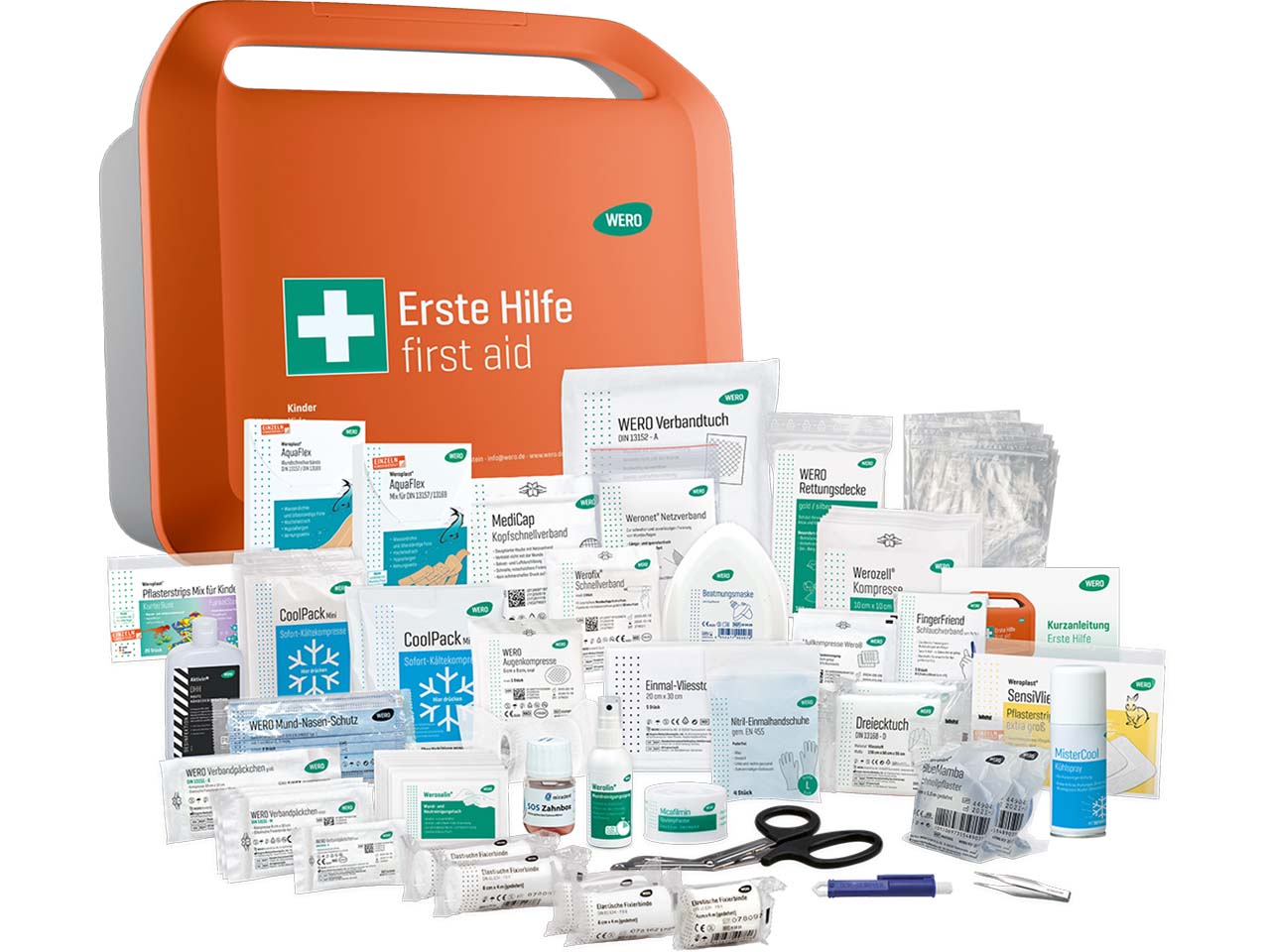 WERO Erste-Hilfe-Koffer "Smart Case" DIN 13157, groß, für Kinder