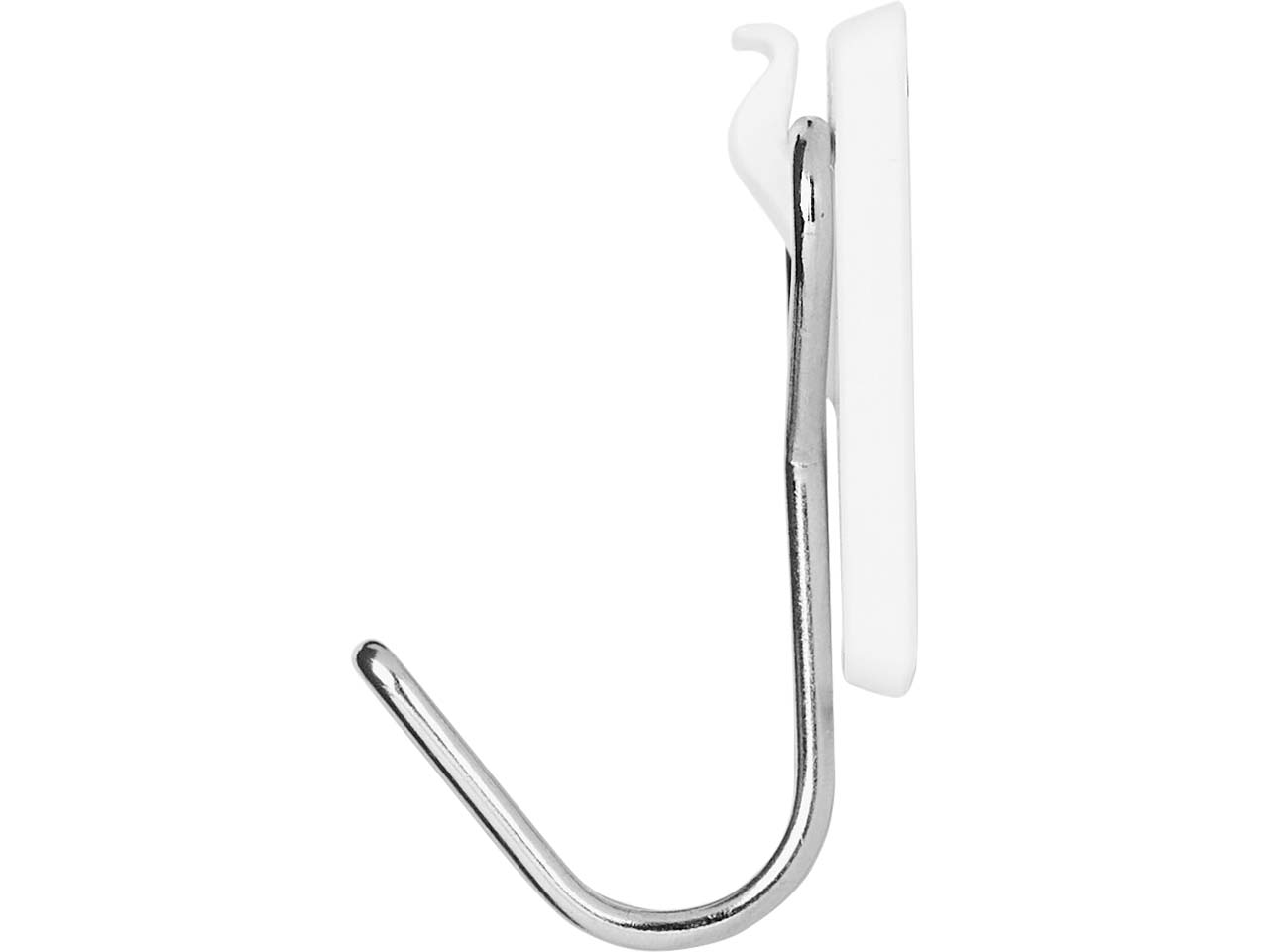 tesa Selbstklebende Draht-Wandhaken "Powerstrips" bis 1 kg, weiß, 3er-Pack