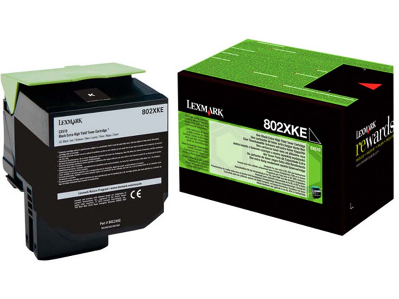 Lexmark Toner 80C2XKE "Corporate" XL schwarz