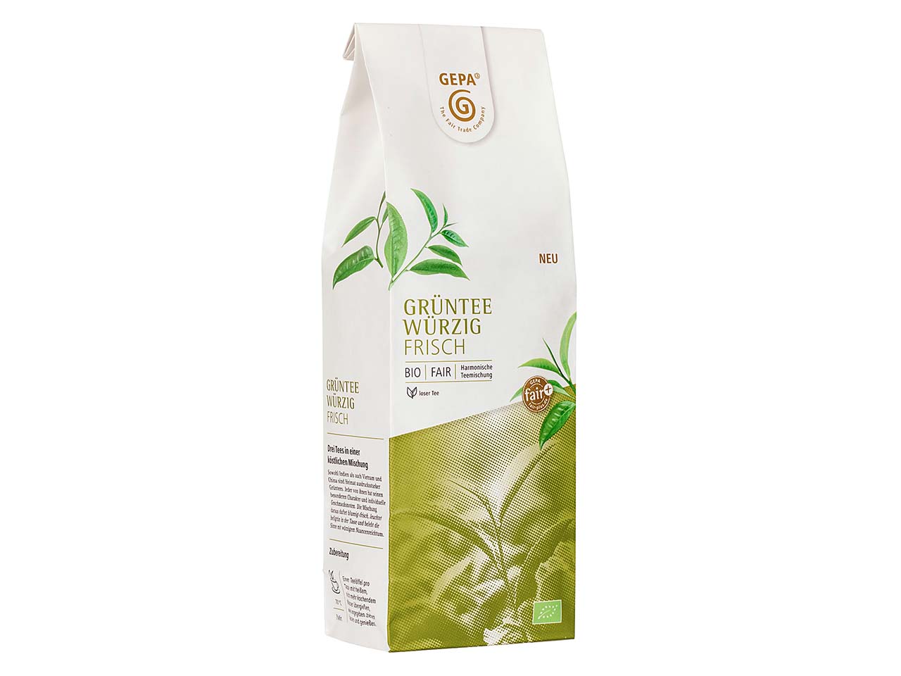 GEPA Grüner Bio-Tee Würzig, 250g