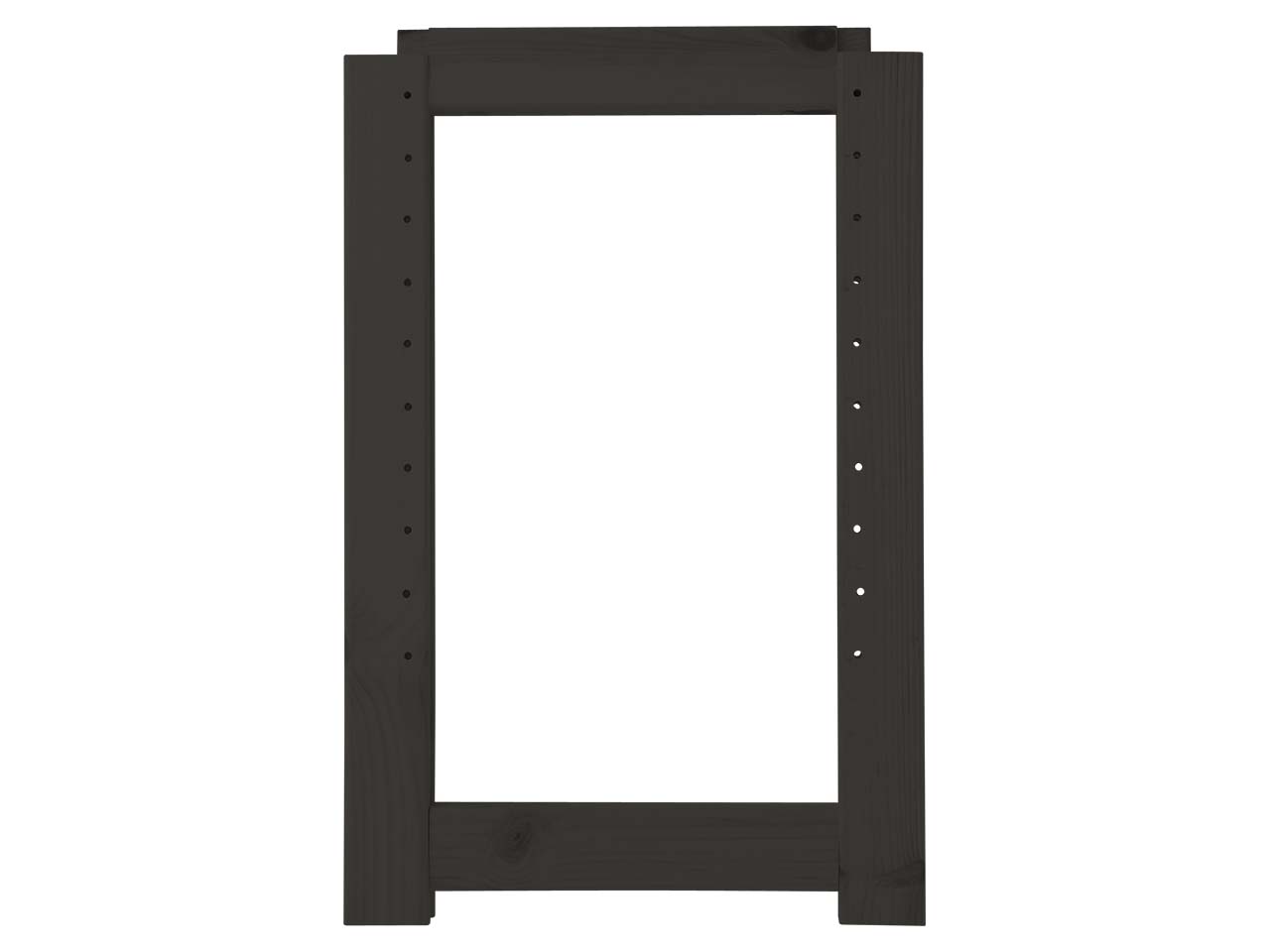 1 ABC Unterbauleiter "Classic" T 38,5 x H 45 cm, schwarz