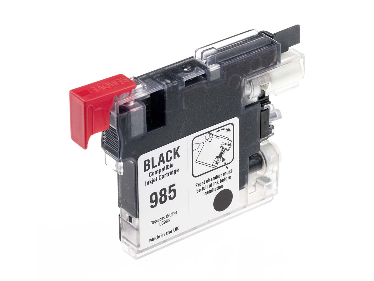 memo Tintenpatrone ersetzt Brother LC985BK schwarz