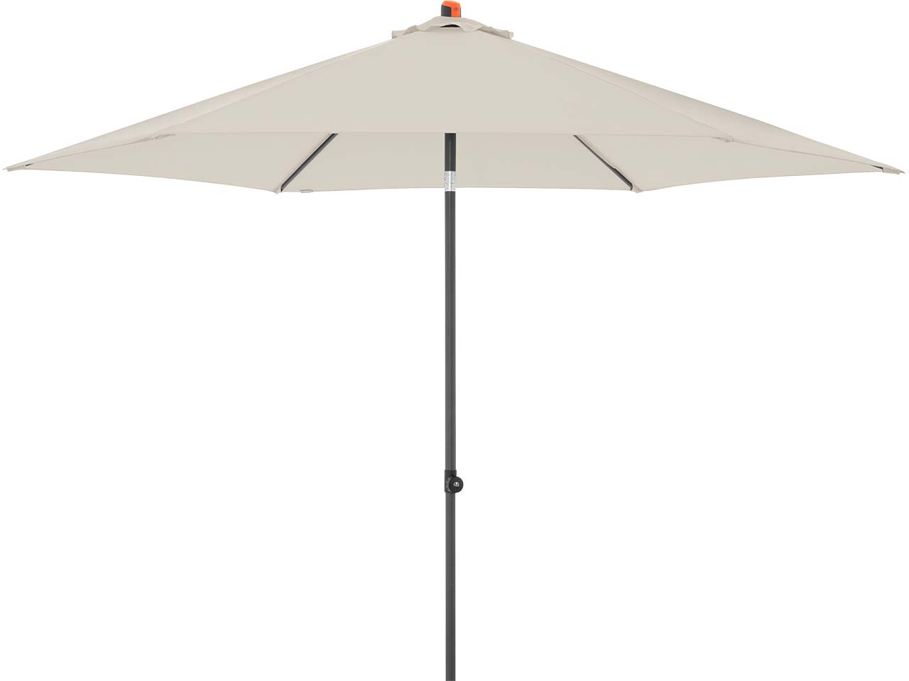 doppler Sonnenschirm "myZone Push Up" Ø 300 cm, HV, natur