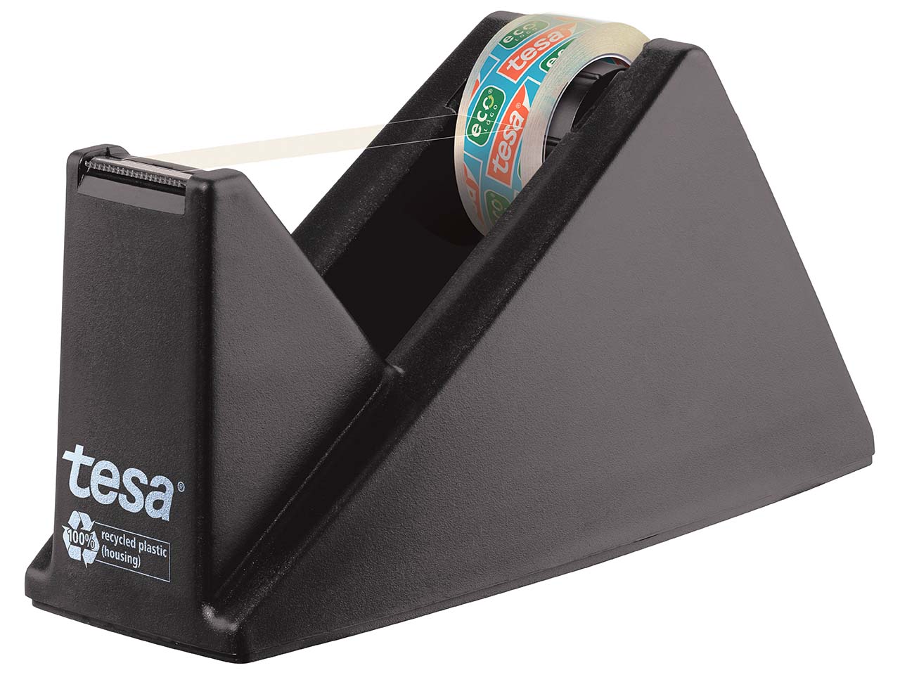 tesa Tischabroller mit Klebeband 'Eco & Clear'
