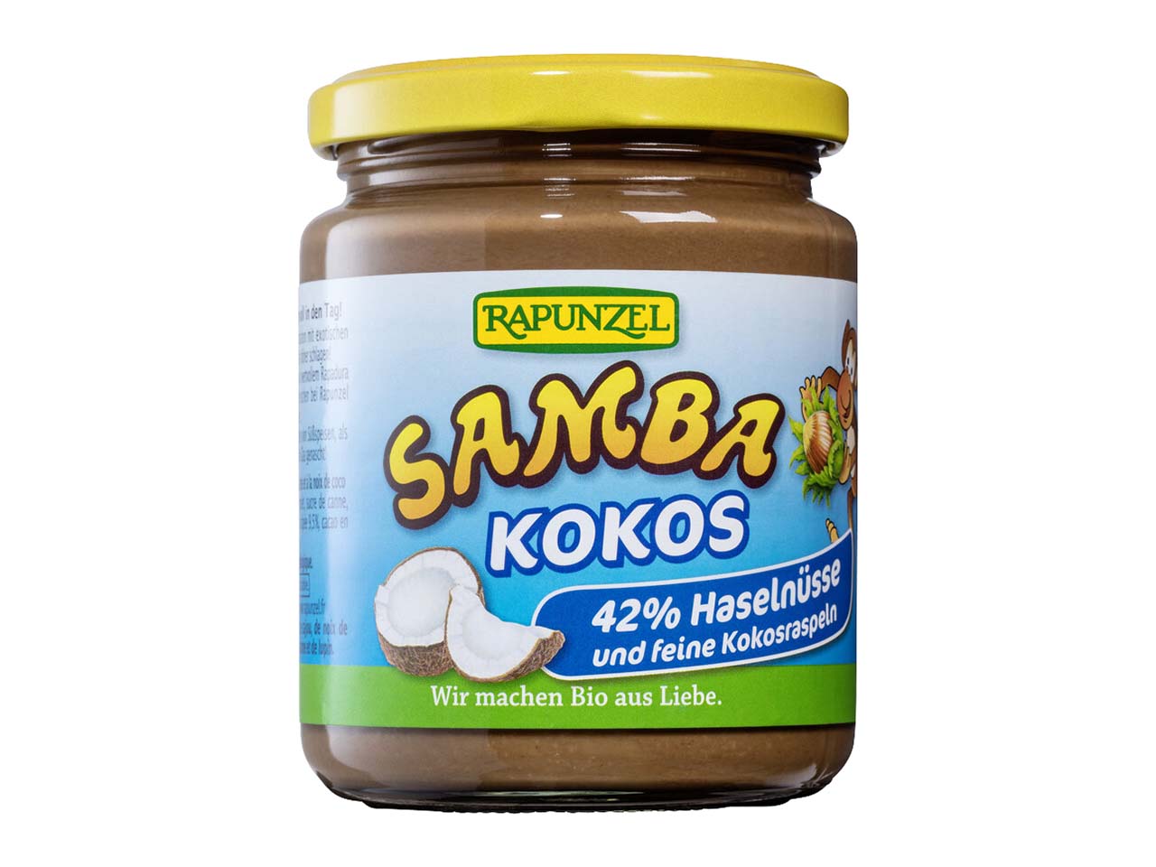 RAPUNZEL Bio-Haselnuss-Schoko-Creme 'Samba Kokos', 250 g