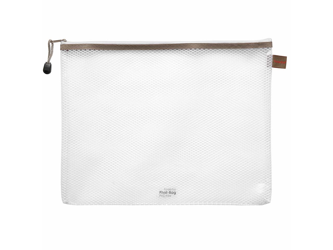 Reißverschlussbeutel "Phat-Bag" A4 braun