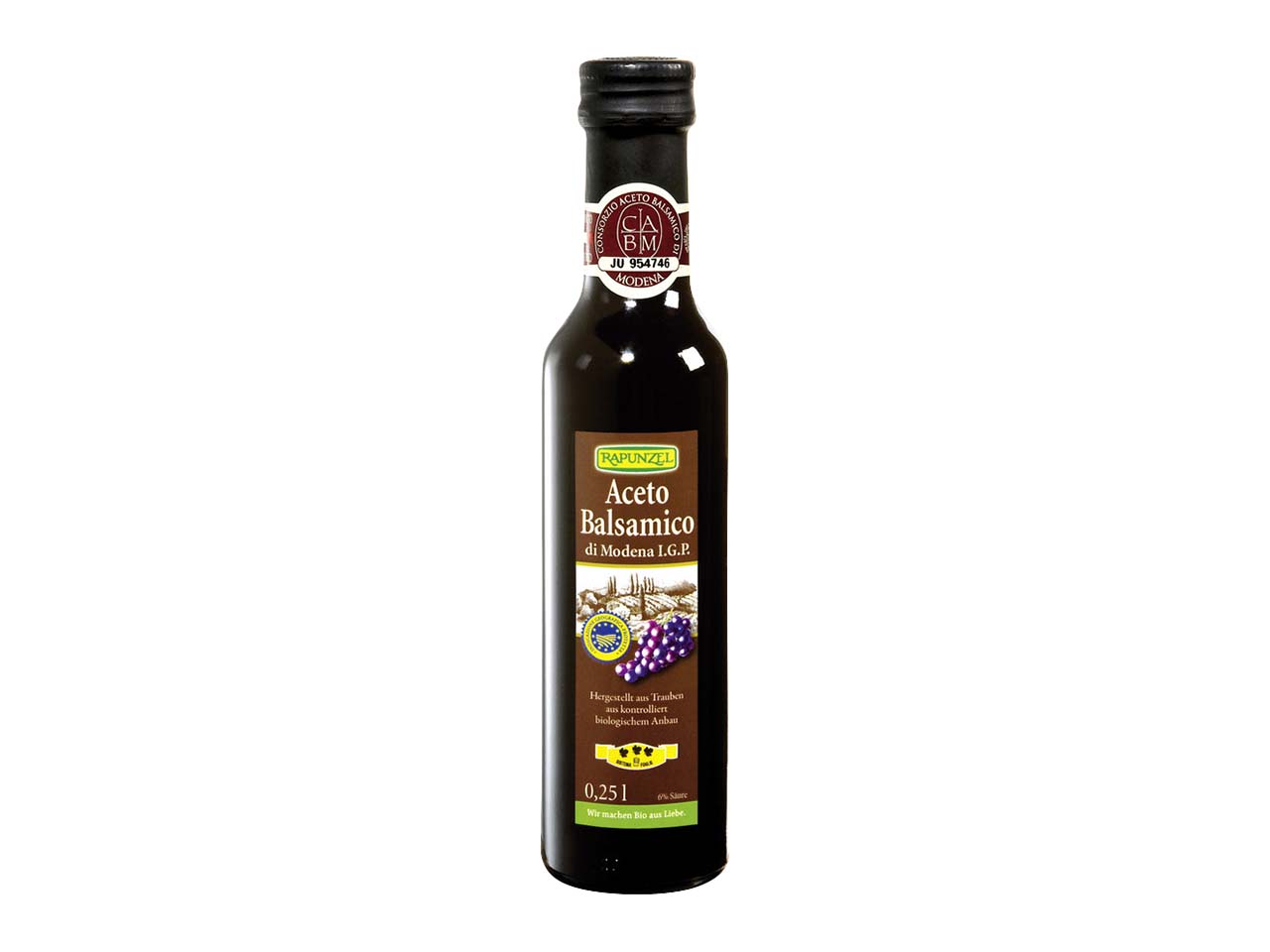 RAPUNZEL Bio-Balsamico 'Aceto Balsamico di Modena I.G.P.', speciale, 250 ml