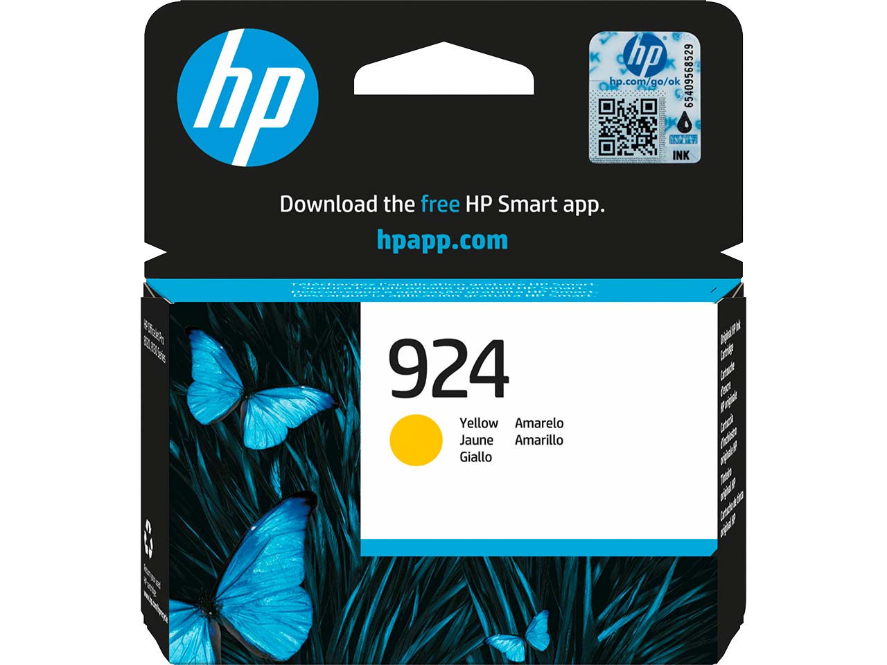 HP Tintenpatrone 4K0U5NE, Nr. 924 gelb