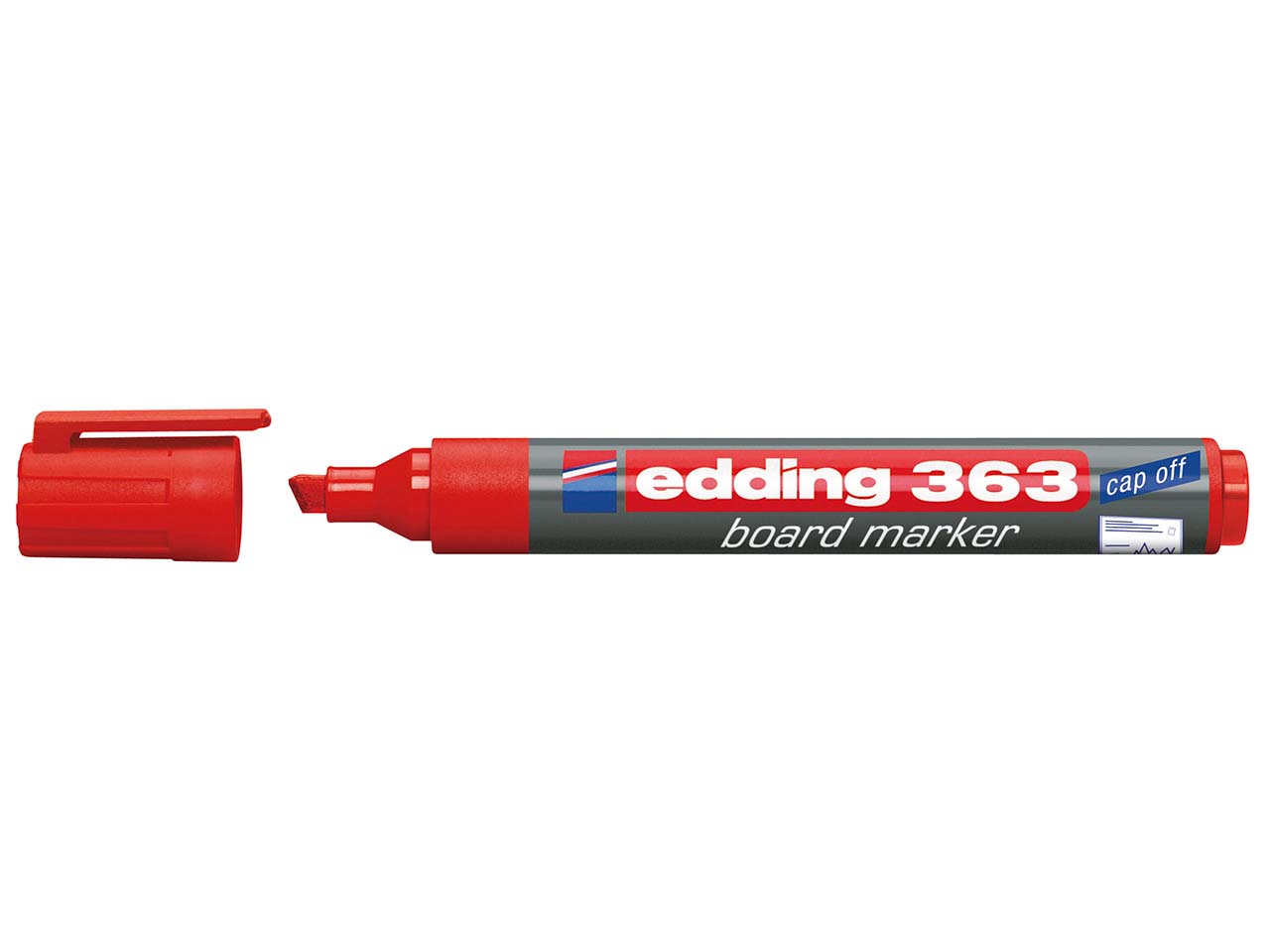 edding Whiteboardmarker "363" rot