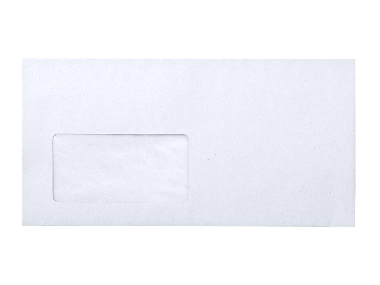 1000 DL Briefumschläge SK m.F. recycling weiß 80g