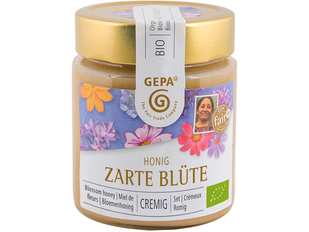 GEPA Bio-Honig "zarte Blüte", cremig, 500 g