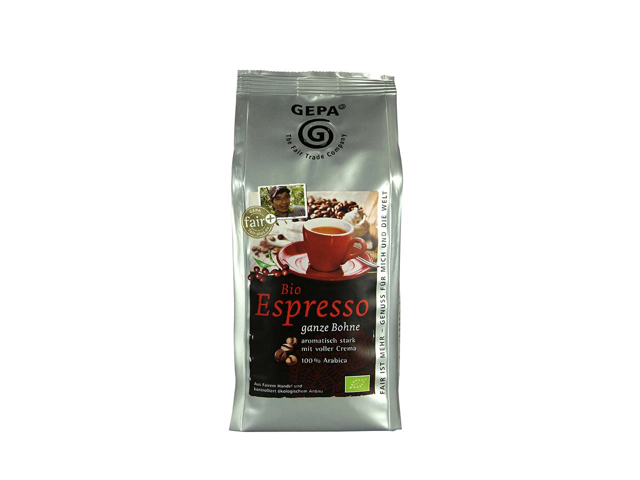 GEPA Bio-Espresso "Barista" ganze Bohnen 250 g