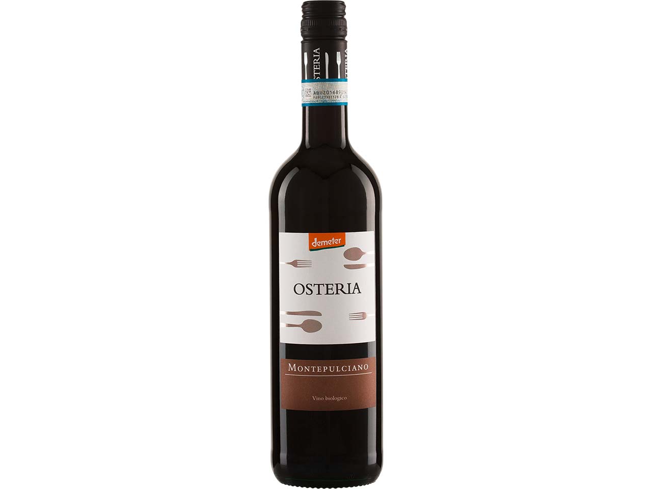 Bio-Rotwein Montepulciano "OSTERIA" DOC, 0,75 l