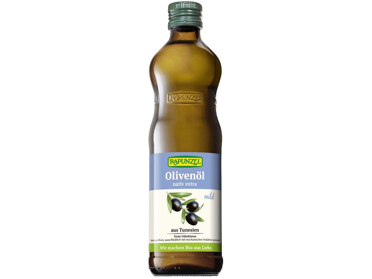 RAPUNZEL Bio-Olivenöl mild, nativ extra, 0,5 l
