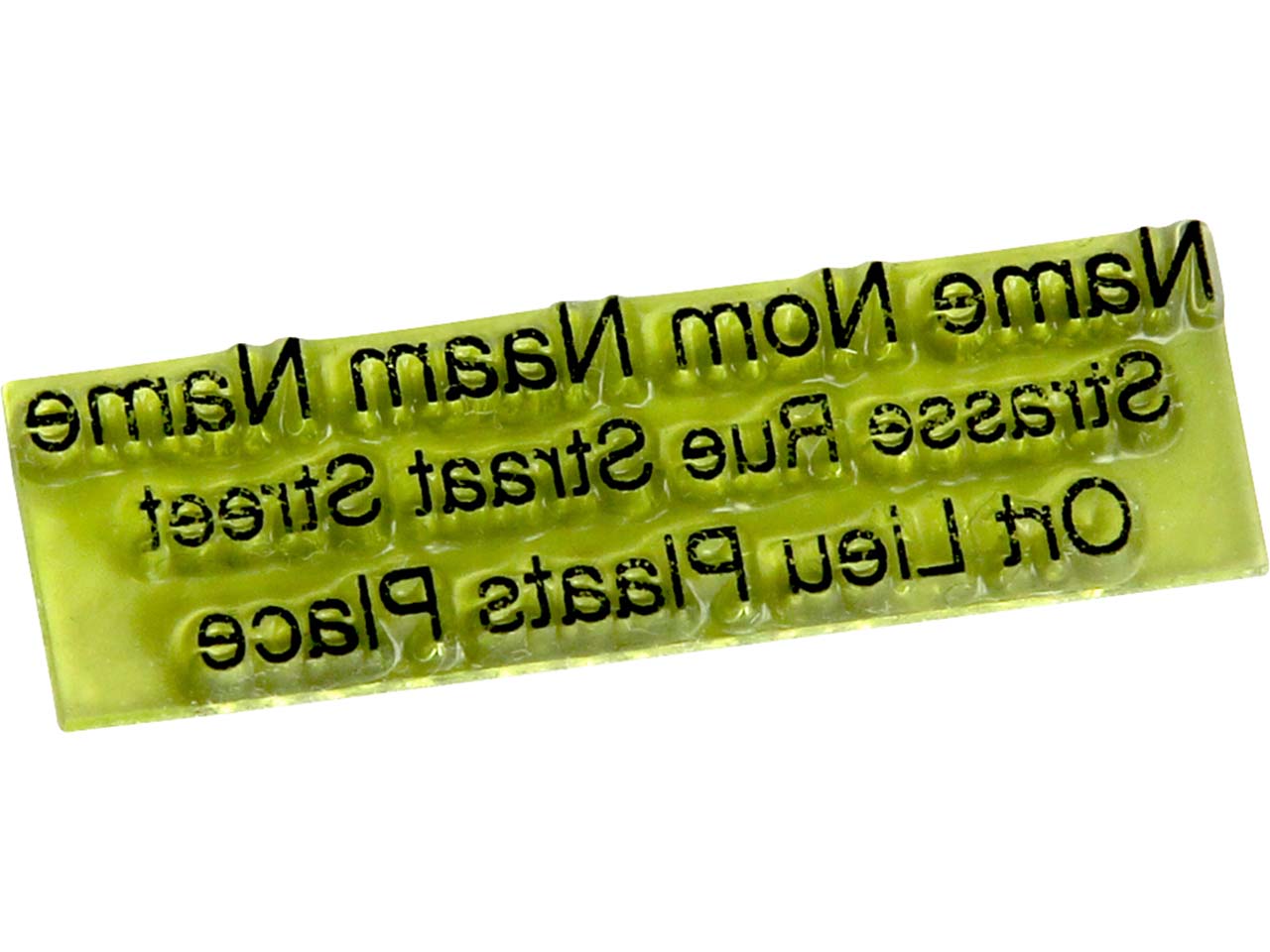 Colop Ersatztextplatte P20 4-zeilig ohne Logo