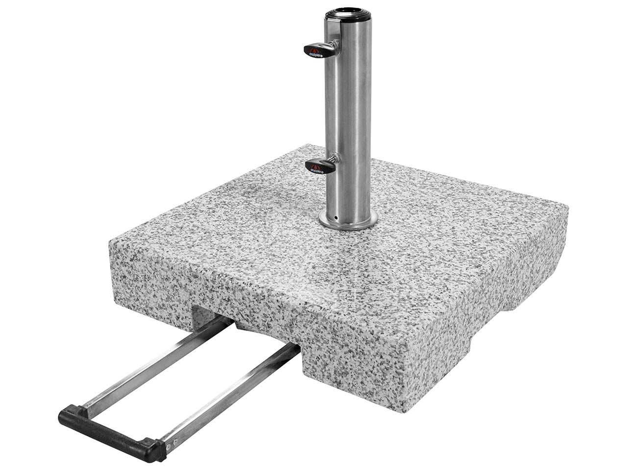 doppler Sonnenschirmständer "Active Granit-Trolley" 70 kg