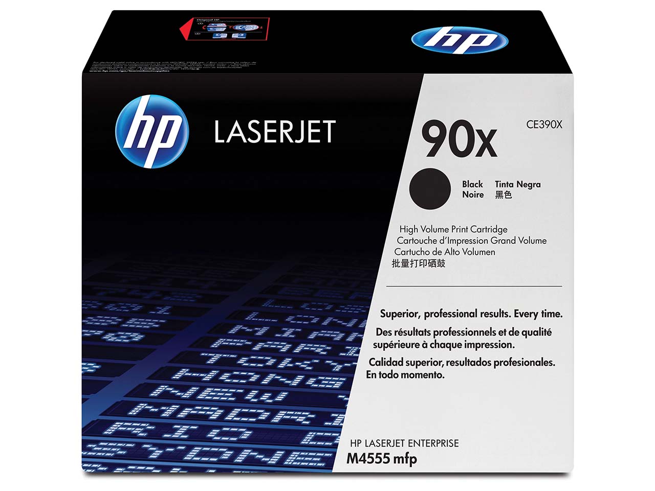 hp Druckkassette CE390X, Nr. 90X schwarz