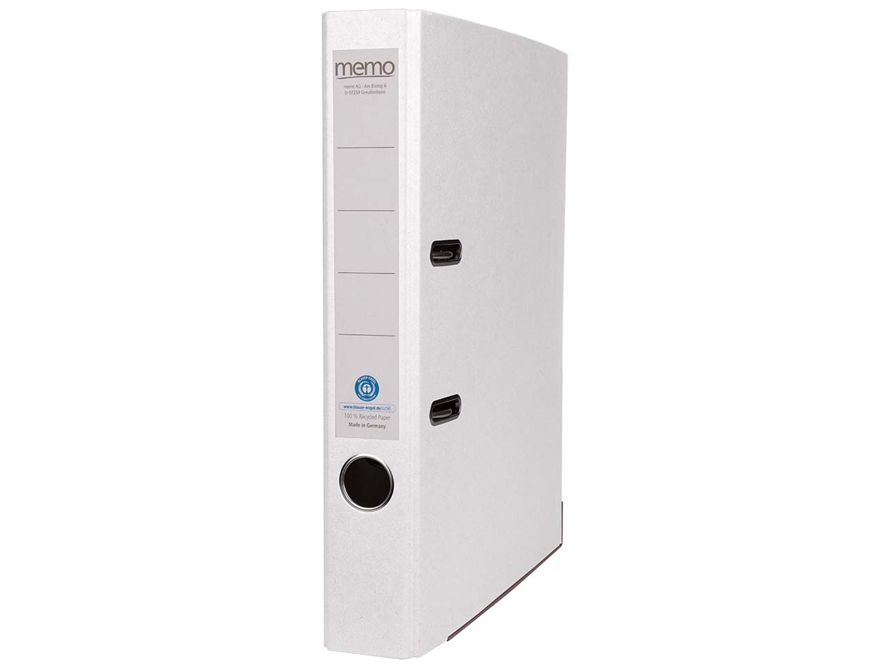 memo Ordner 'Color' 5 cm weiß