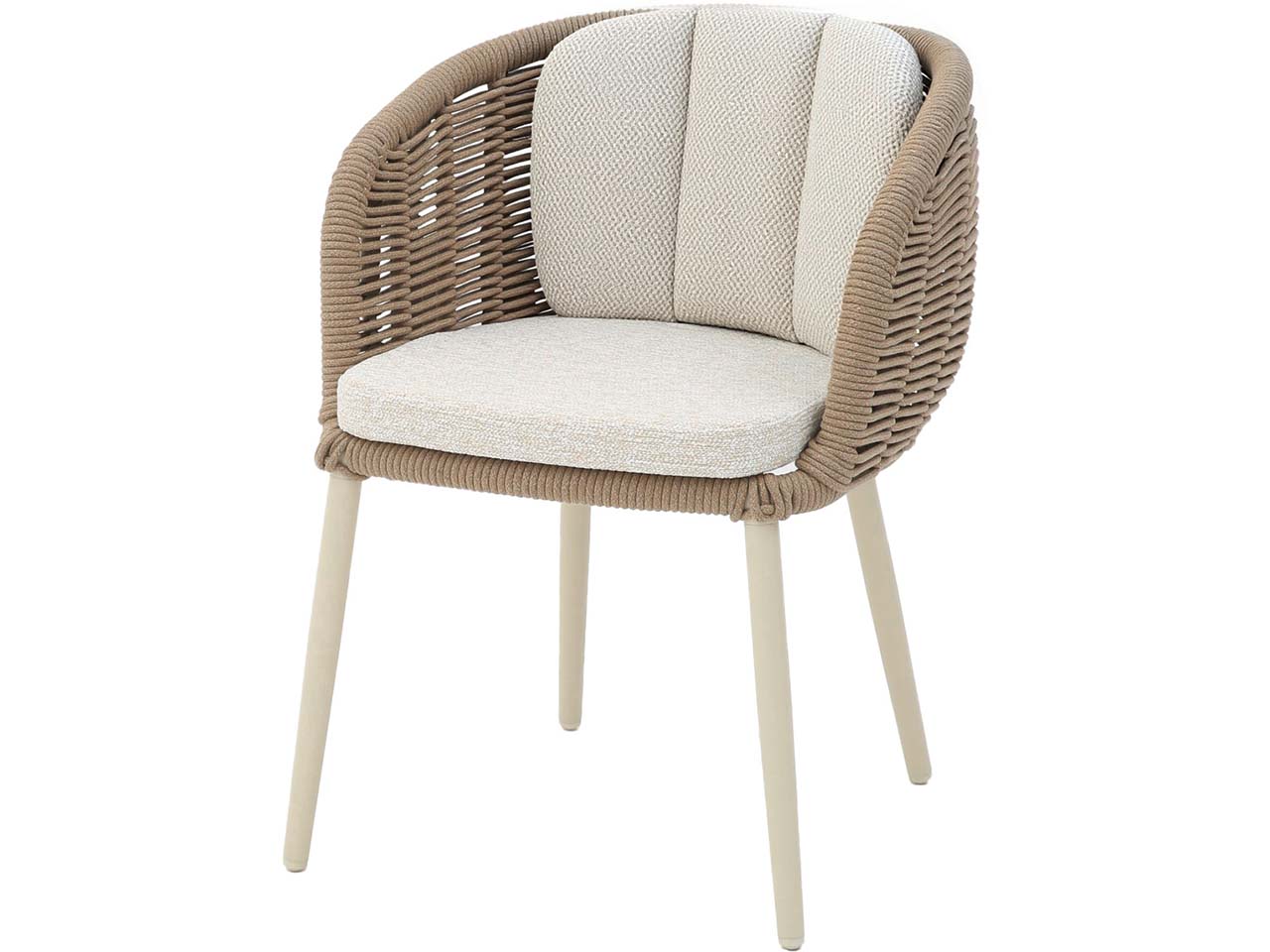 Gartensessel "Porto" Gestell: Aluminium, Bezug: Olefin, Polyester, sand