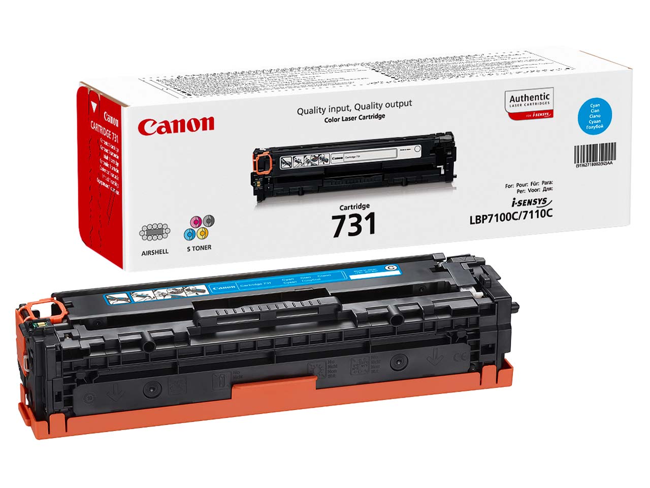 Canon Druckkassette 731 cyan