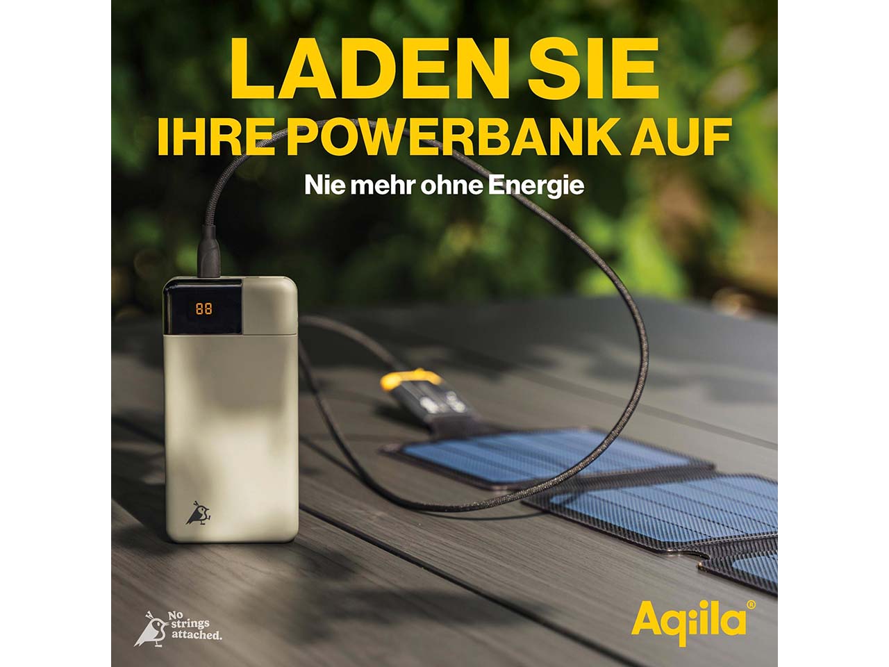 Aqiila tragbares Solarladegerät "Sunbird P21"