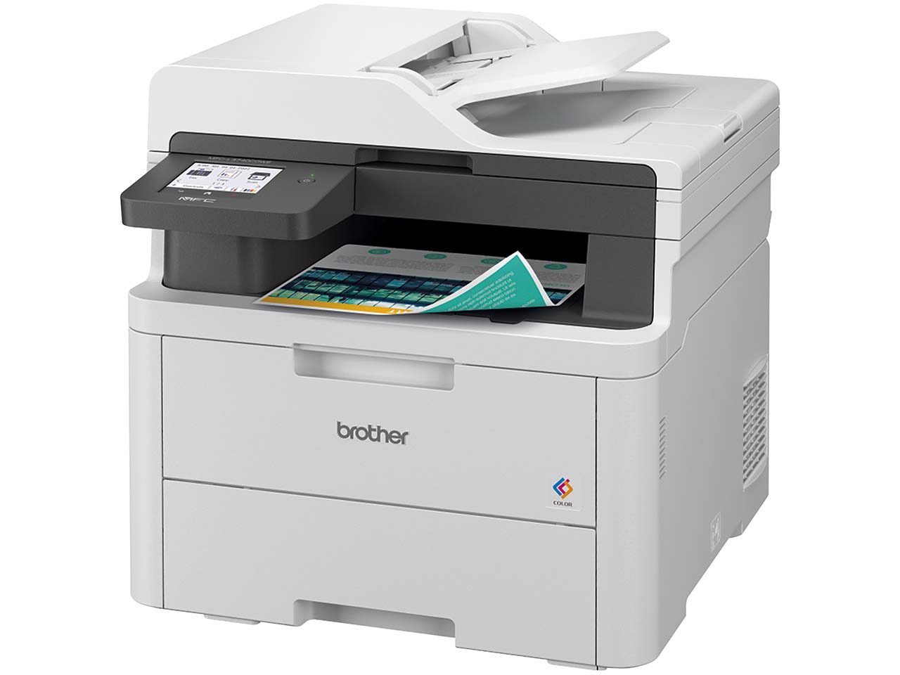 Brother Farblaser-Multifunktionsdrucker "MFC-L3740CDWE" weiß