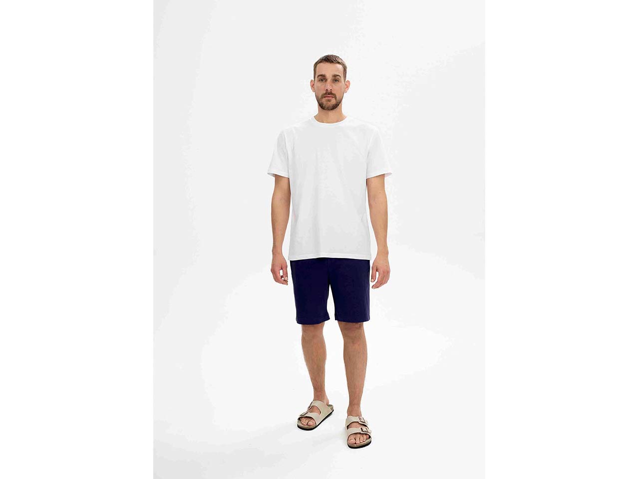 MELA Bio-Herren-Jersey-Short "KRISH" 260 g/m², summer night, Gr. M