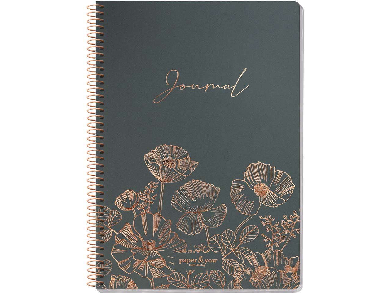 Häfft Journal DIN A5, Spirale, dotted