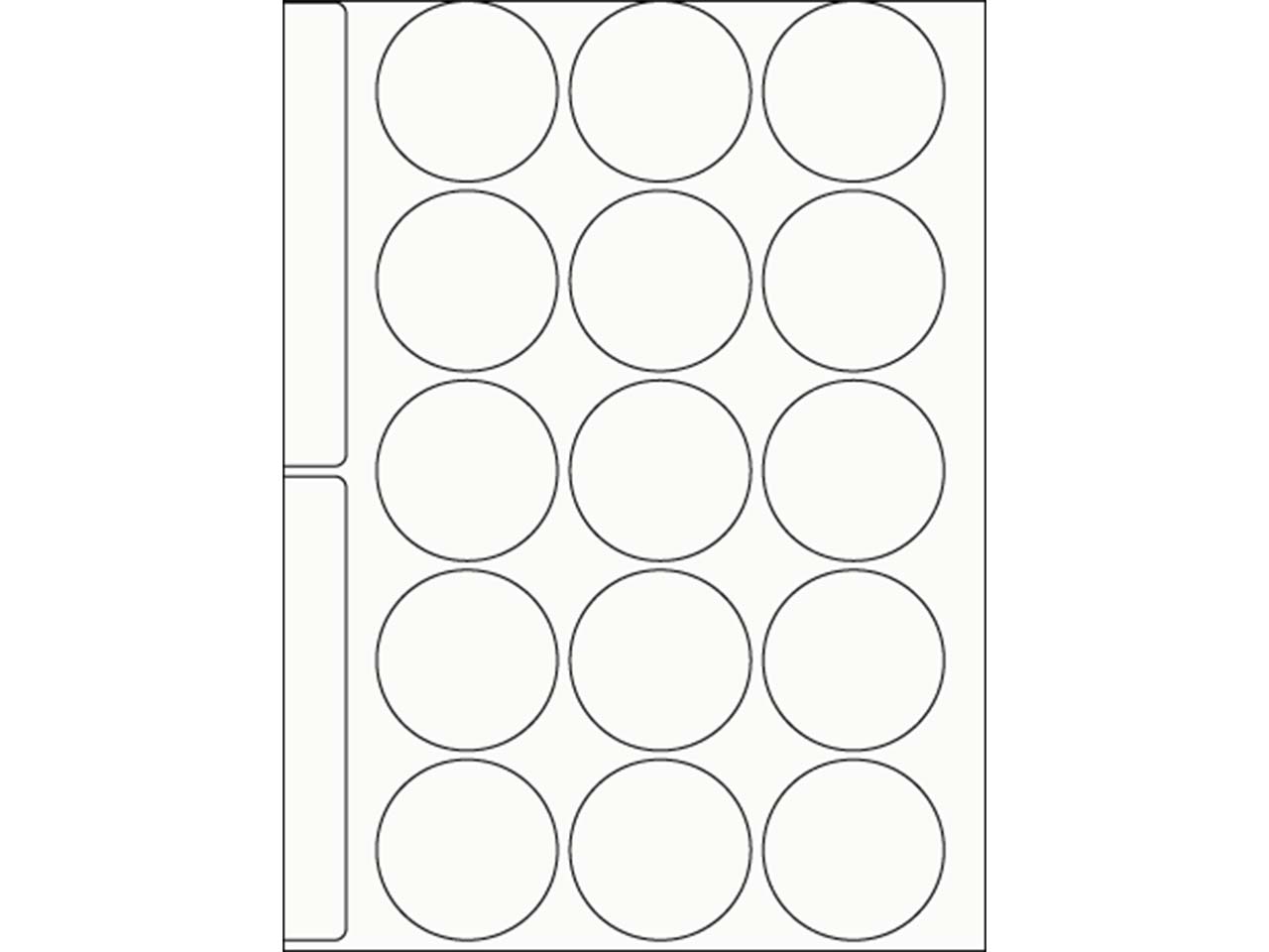 300 Etiketten rund 31 mm