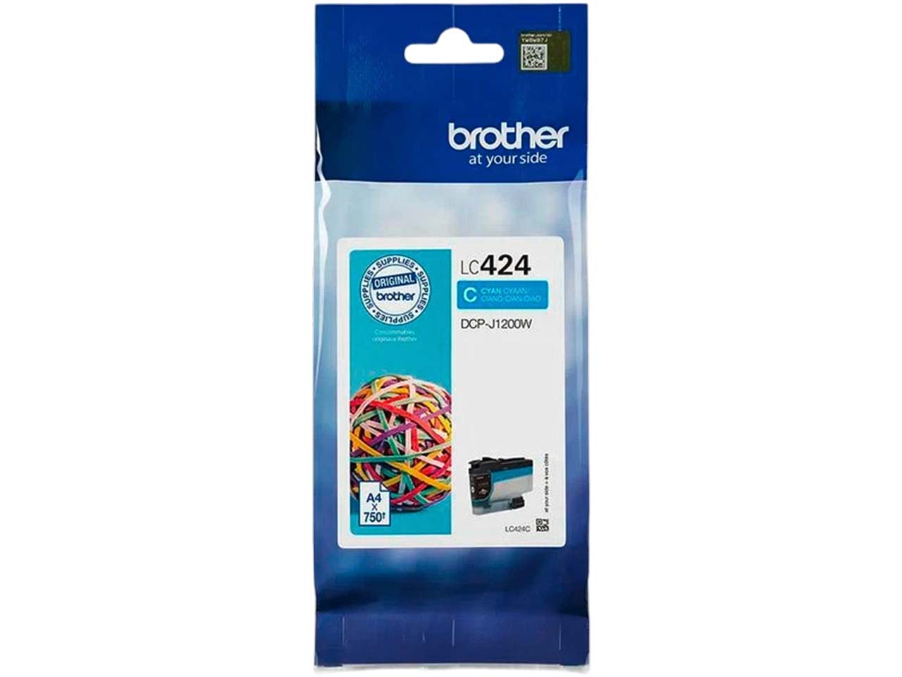 Brother Tintenpatronen LC-424C cyan