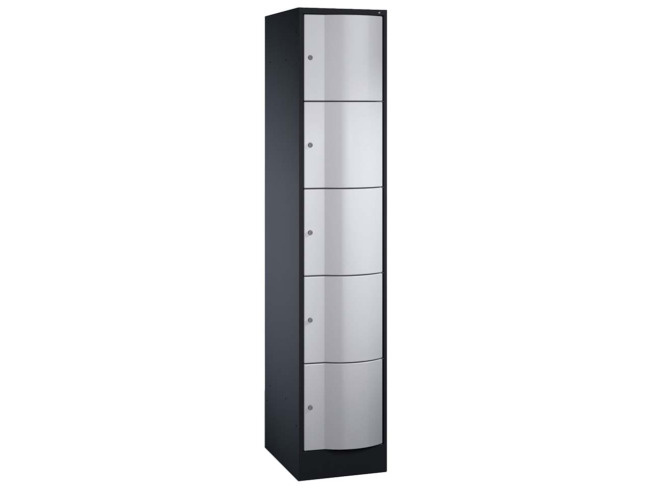 Schließfachschrank 1 Turm an/si 5er