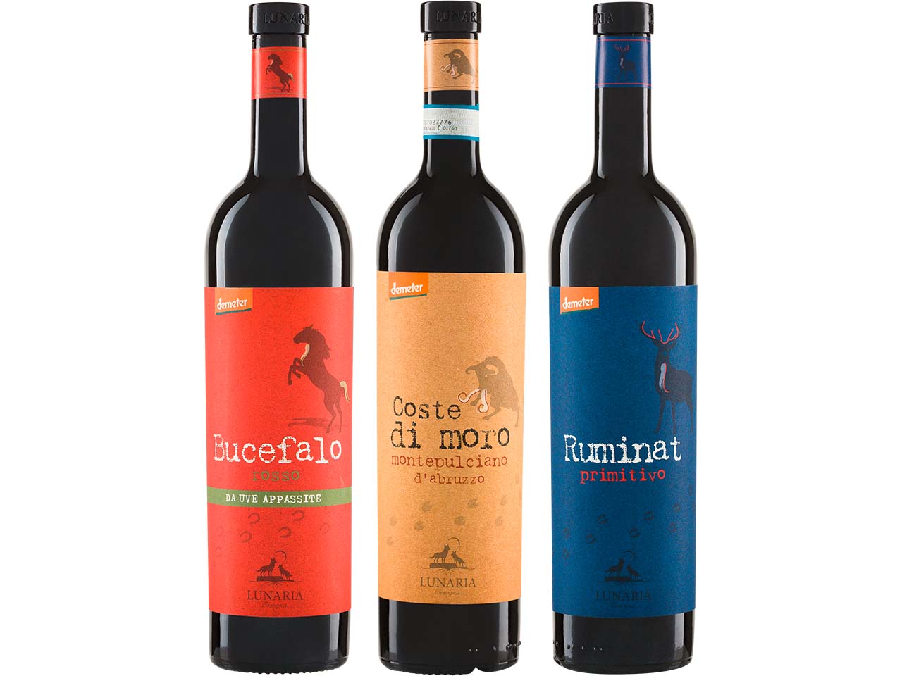 Bio-Rotwein-Paket "Klassiker" 3 x 0,75 l