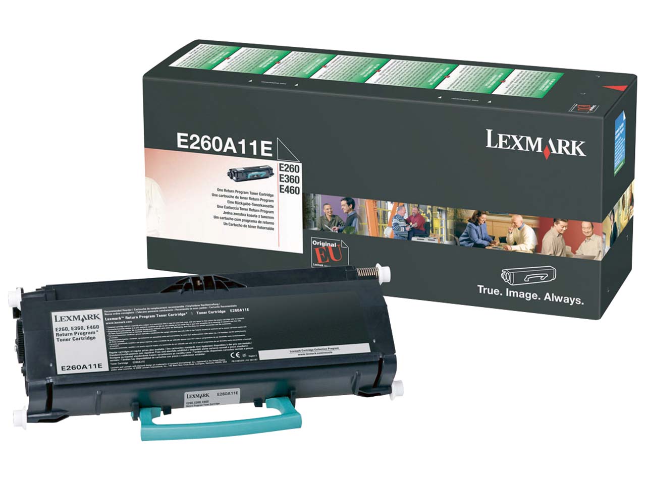 Lexmark Druckkassette E260A11E schwarz