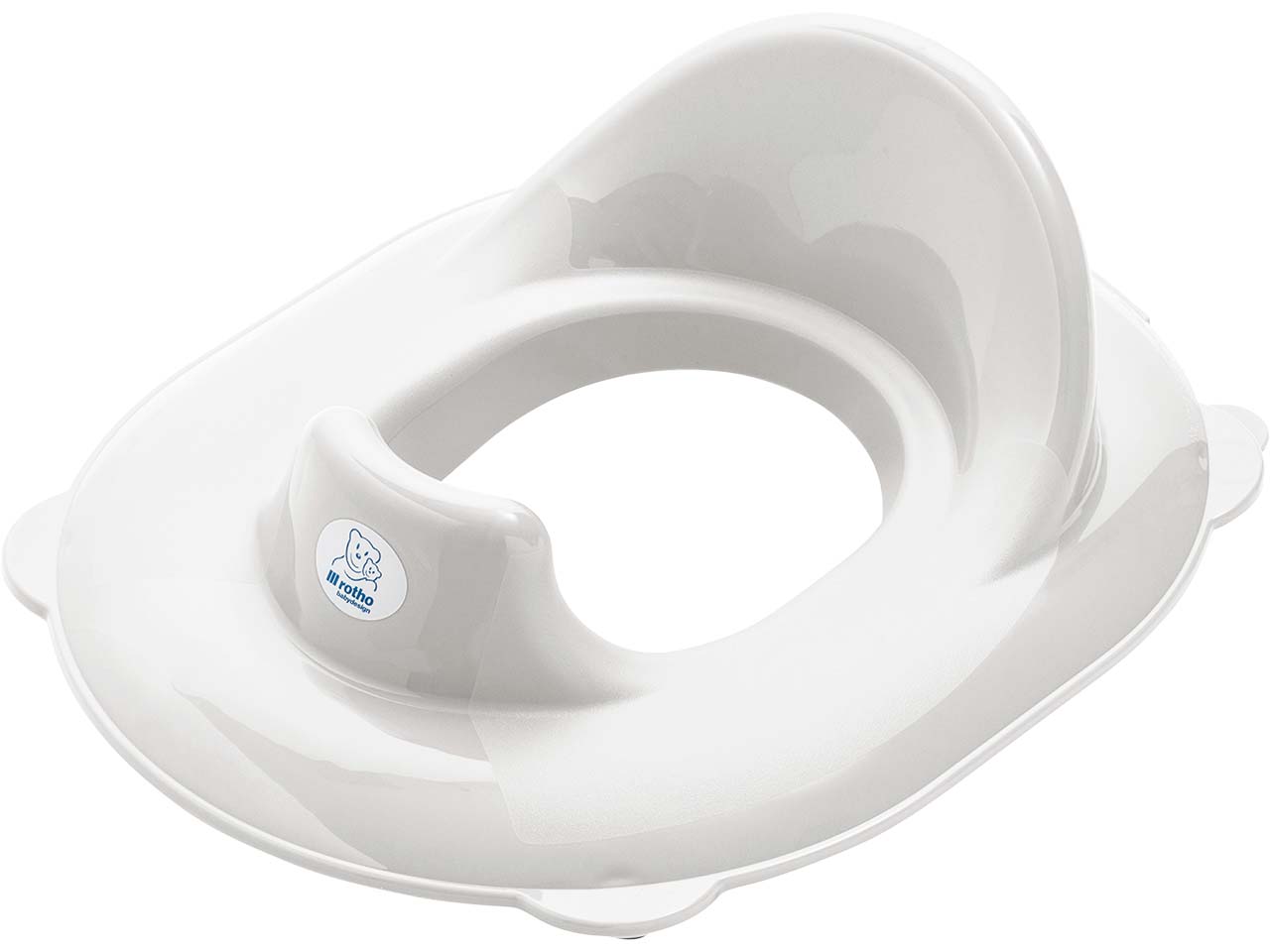 rotho Toilettensitz "TILO" aus Recyclingkunststoff, mistletoe white