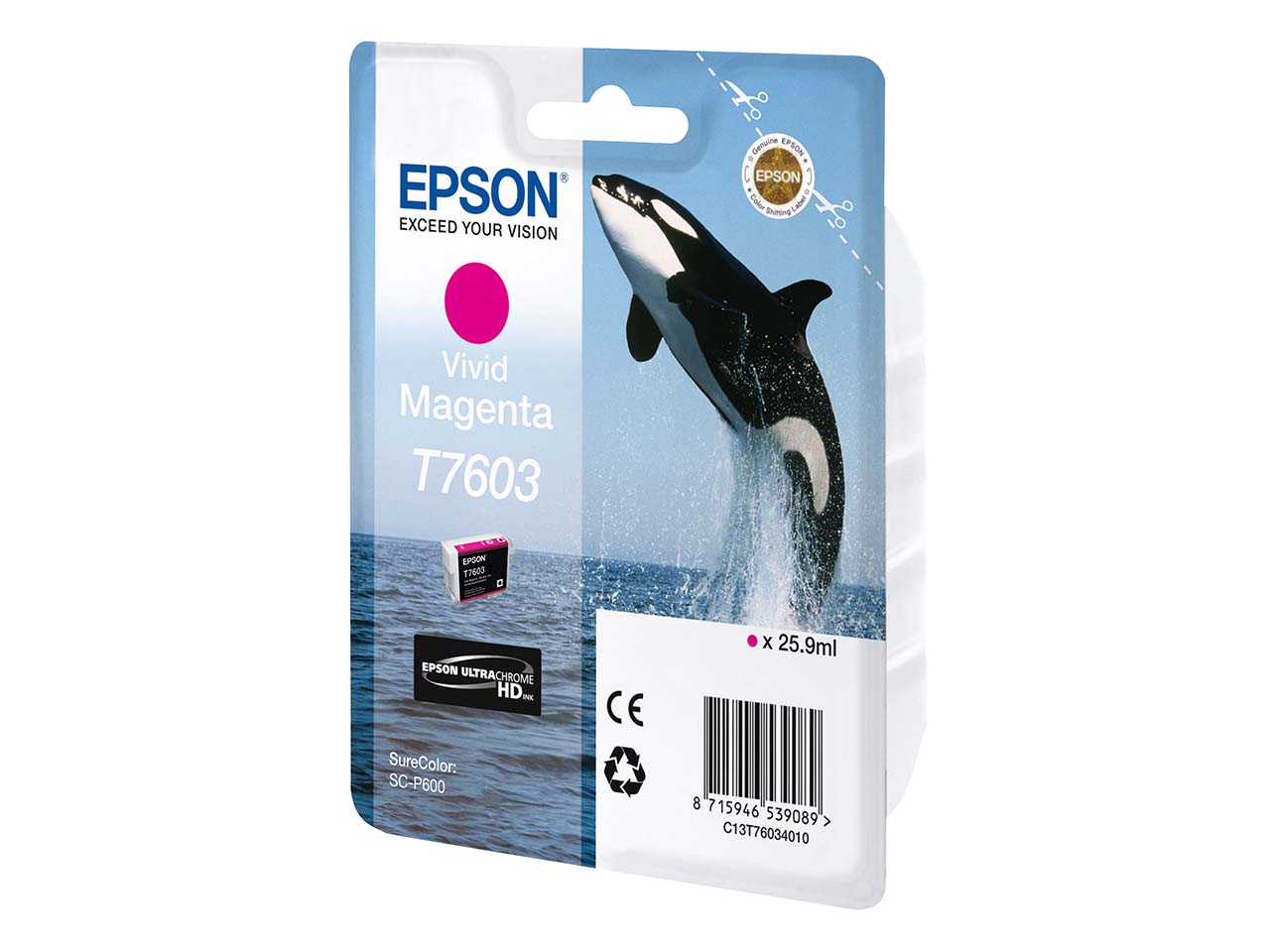 Epson Tintenpatrone T7603 magenta