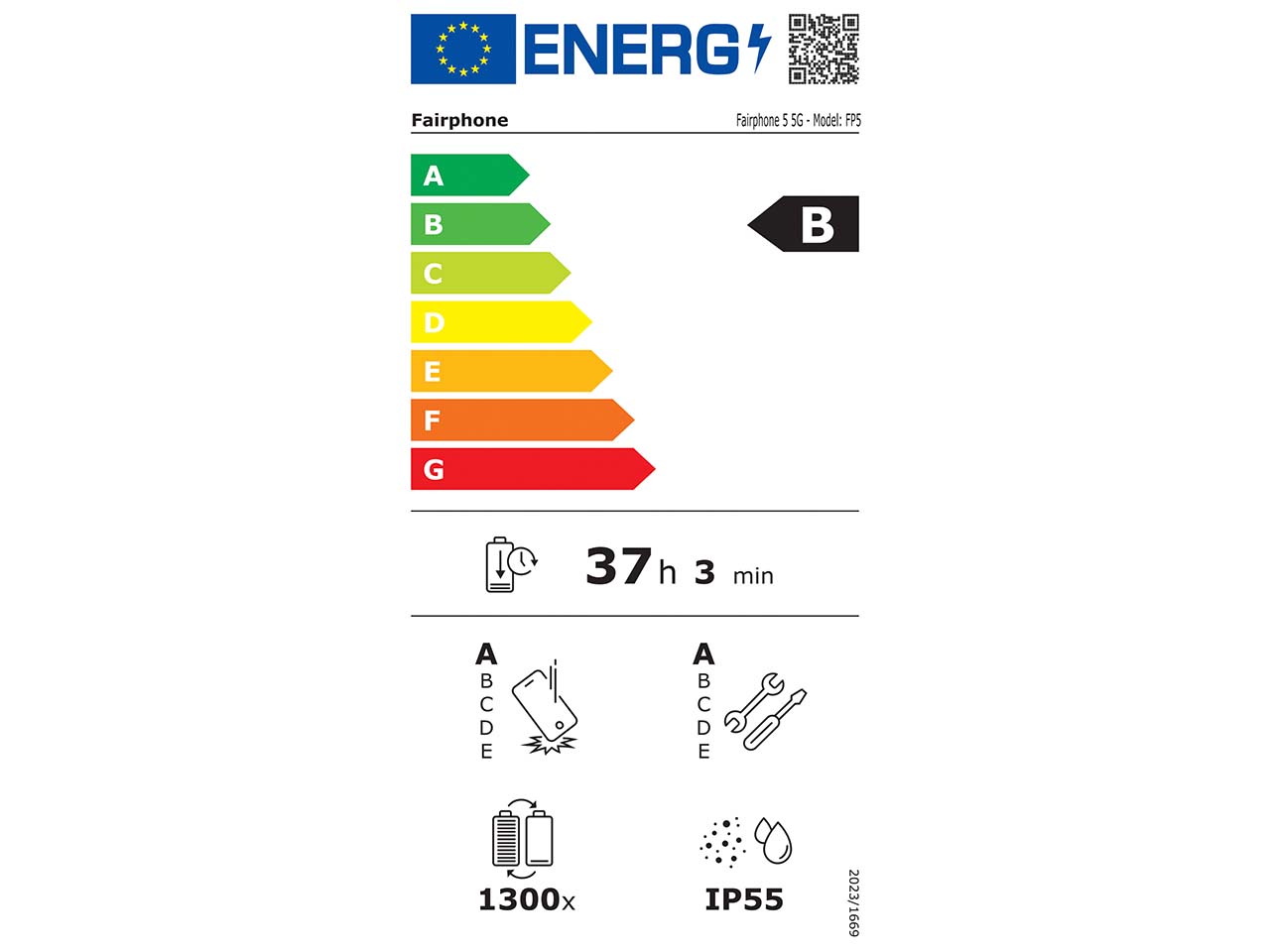 energy label B