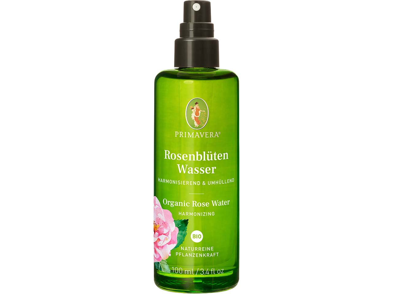 Primavera Bio-Rosenblütenwasser, 100 ml