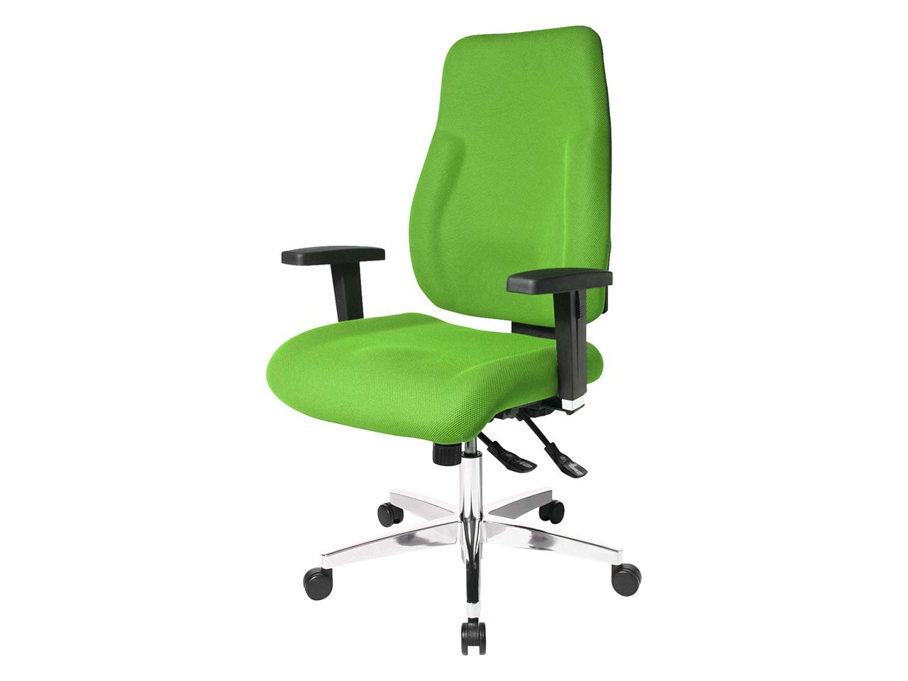 Topstar Bürodrehstuhl "P91" mit  Armlehnen grün