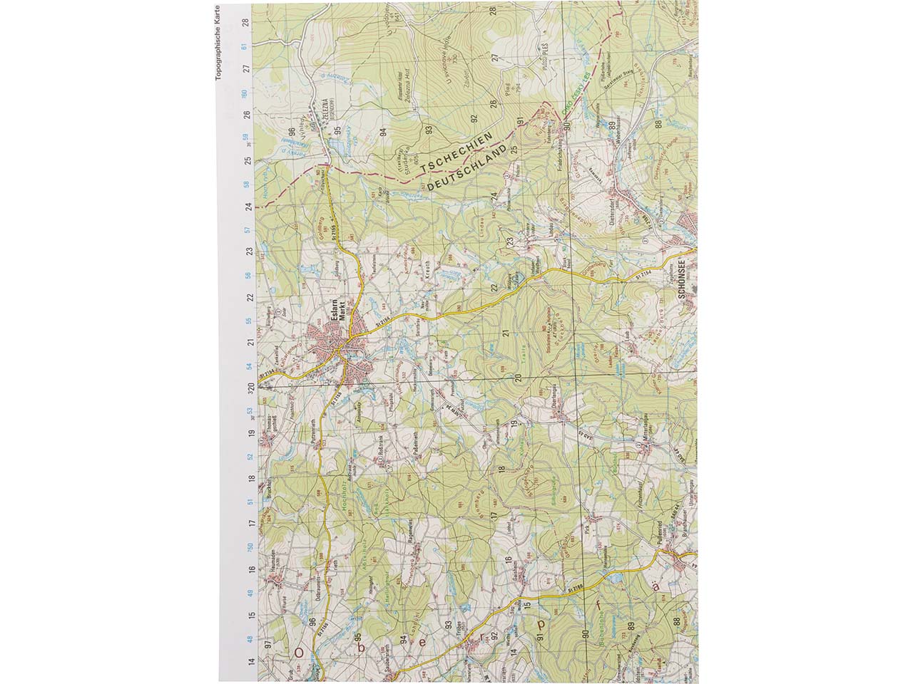DRP Notizblock A4 kariert, 50 Blatt