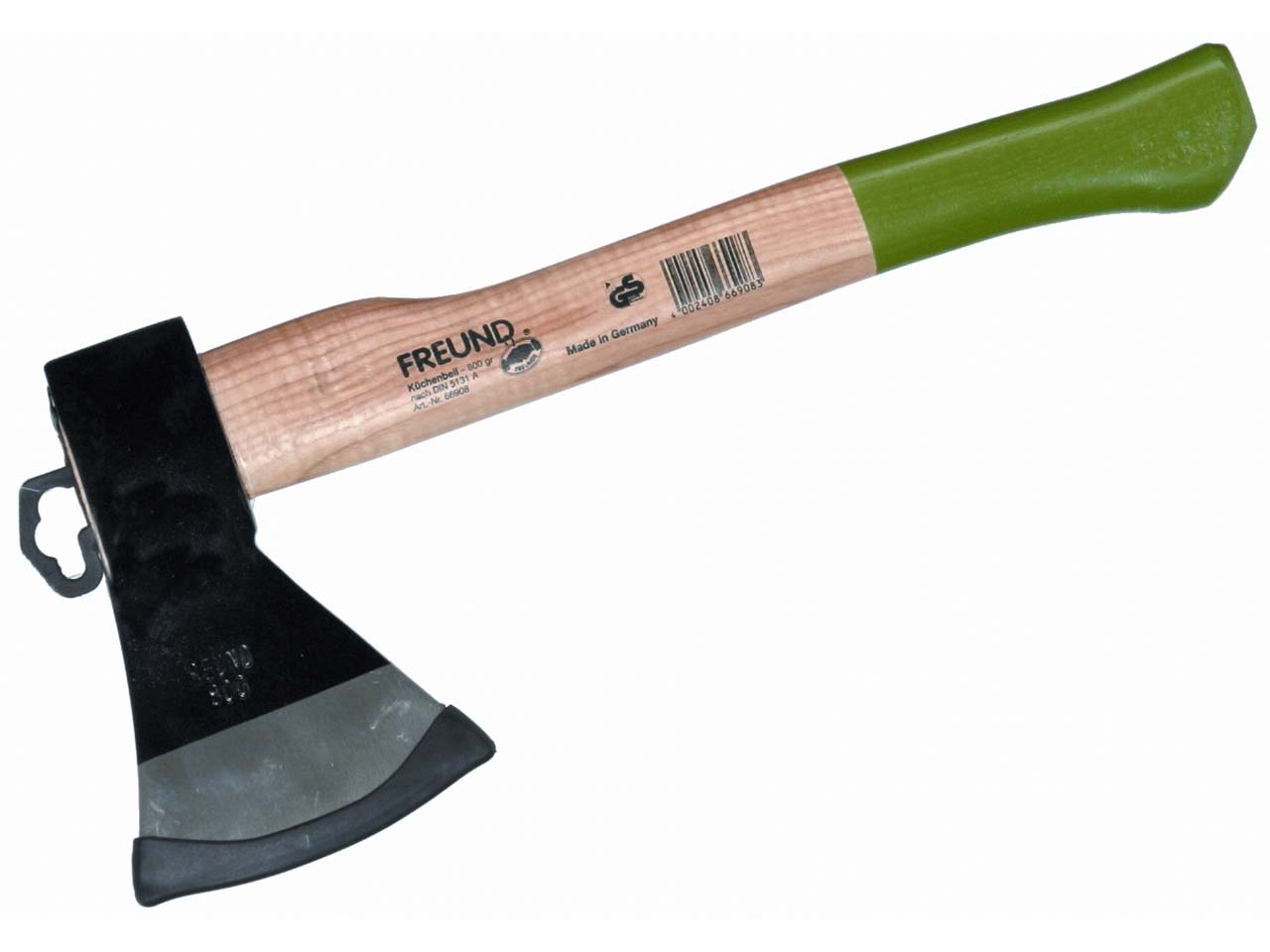 FREUND VICTORIA Küchenbeil mit Holzstiel und Schneidschutz 66906